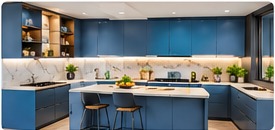 Modular Kitchen in Gurgaon by Dewas Interior