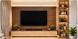 TV Panel & Living Room Furniture in Gurgaon by Dewas Interior
